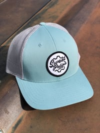 Image 2 of Smoke Blue Gear Patch Hat 