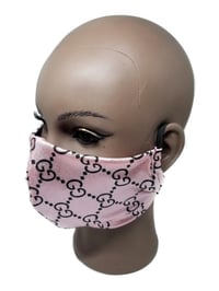 Image 2 of Pink Foil G Mask