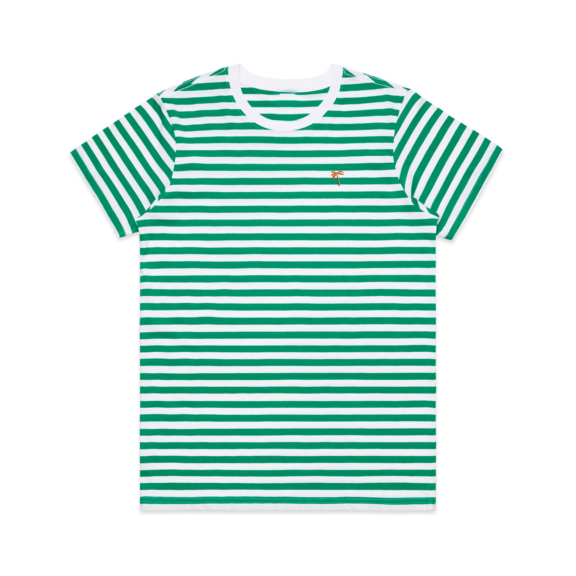 Ladies Green Stripe Tee | Turkswear