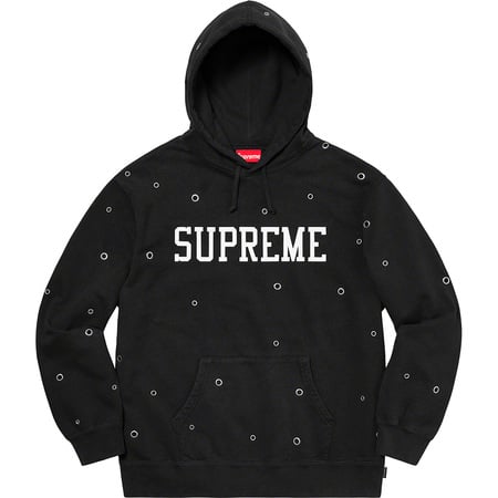 supreme arm logo hoodie