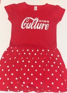 Image of The "For The Culture" Toddler Dress