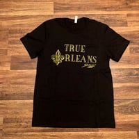 Black w/Gold True Orleans T-Shirt