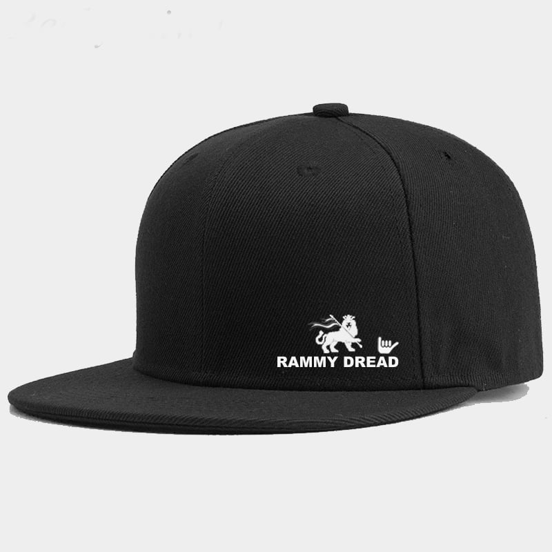 Image of Rammy Dread shaka Logo Snapback hat