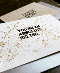 Image 1 of A Belter of a Card