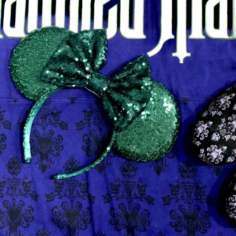 Image of Mansion Green Sequin Ears