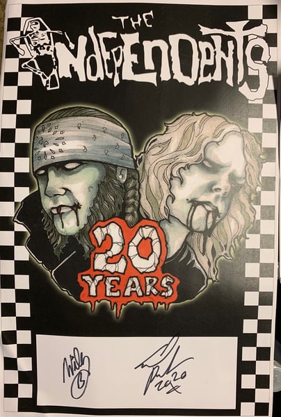 Image of Limited Edition Autographed 20th Anniversary Poster