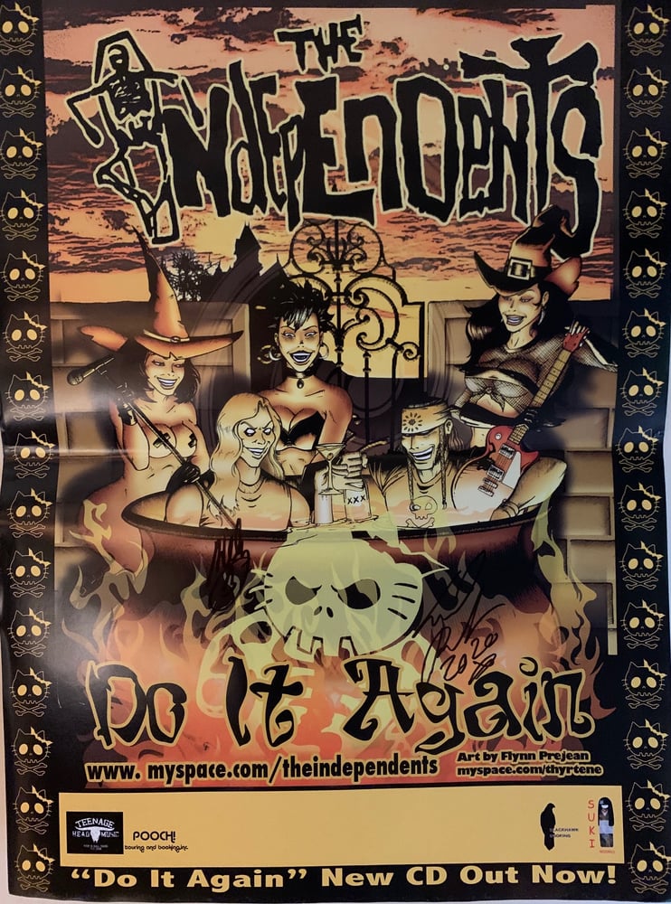 Image of Limited edition Autographed Do It Agai promo poster
