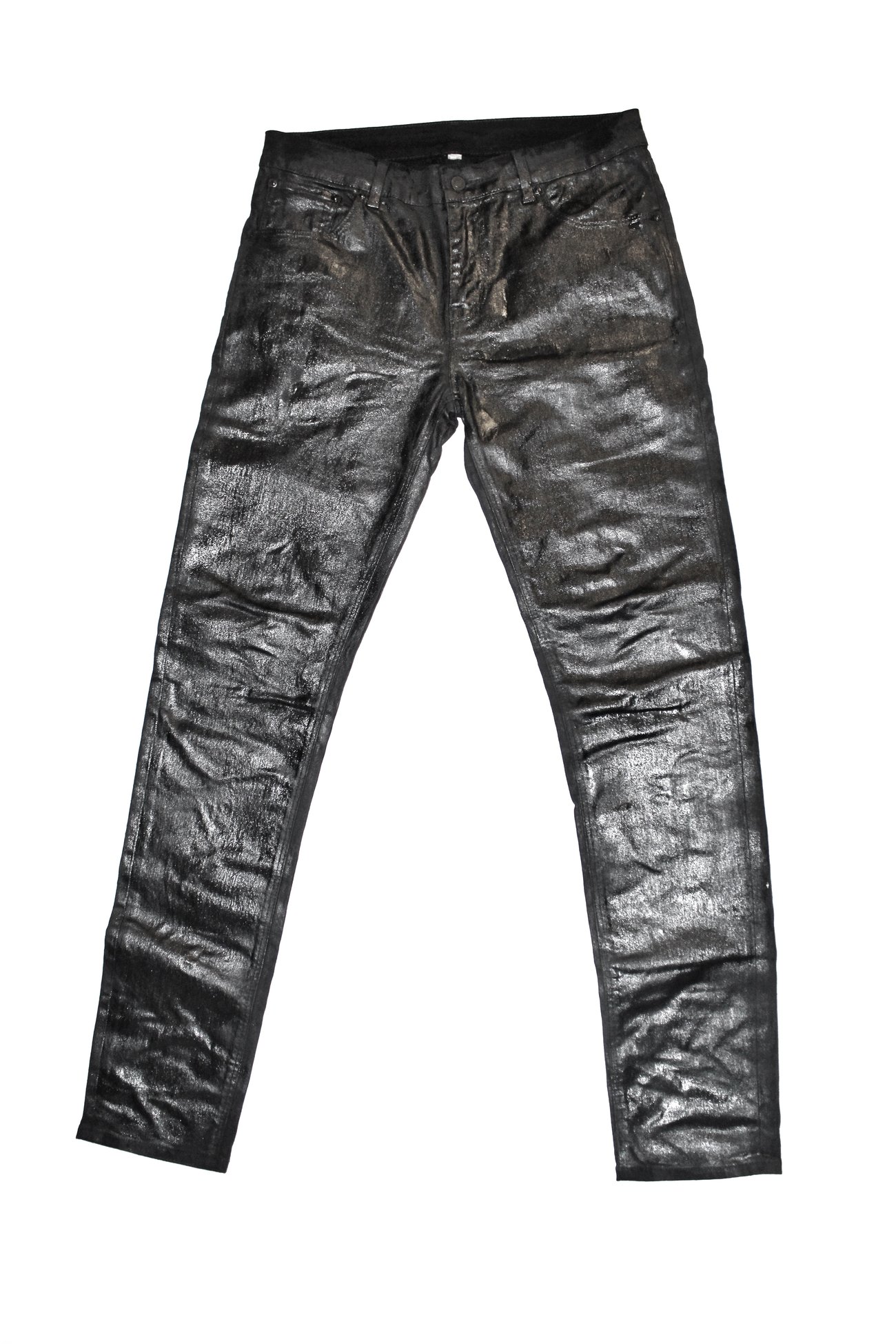 mnml waxed denim