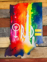 Indy Pride (Hand Painted Reproduction)