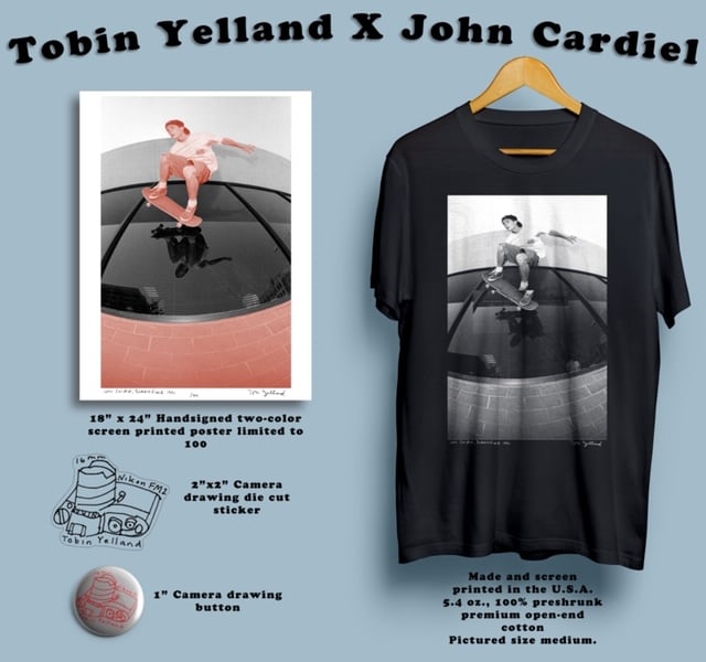 John Cardiel Glass wallride - Bakersfield - All profit goes to Ben Smith