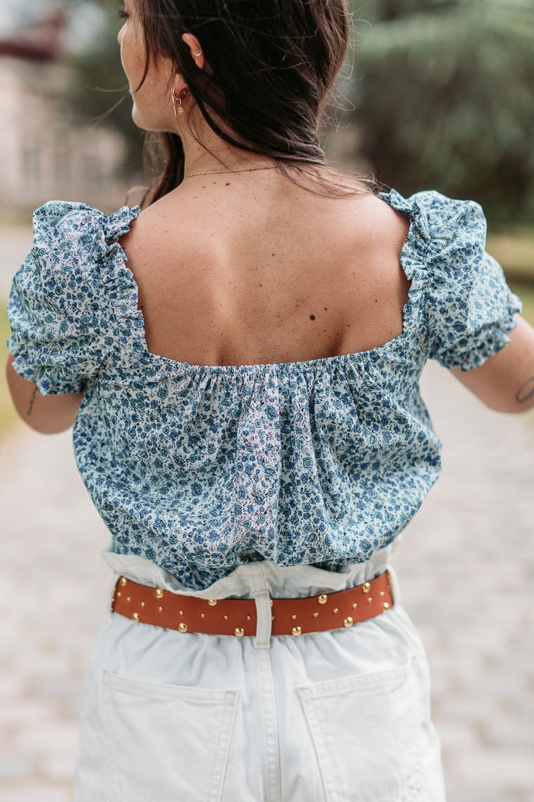 Blouse ROMA - fleurs Image 5
