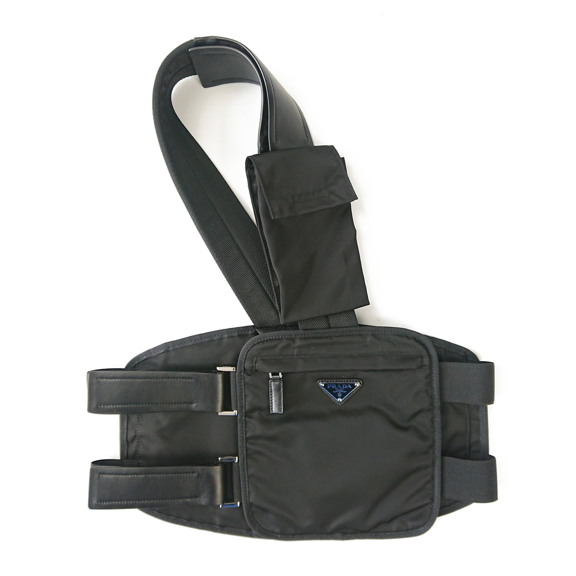Image of Prada Nylon Chest Rig 
