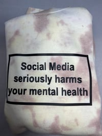 social media tan sweatshirt