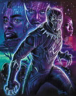 BLACK PANTHER - PRINT