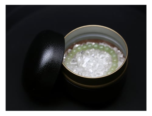Image of 日式禪罐 x 淨化白水晶碎石