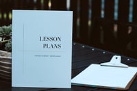 Image 1 of Homeschool Lesson Planner: Classic Black
