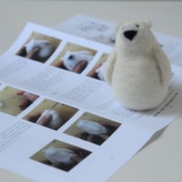 Image 5 of Polar Bear - Needle Felting Kit
