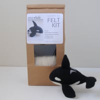 Image 1 of Orca Whale - Needle Felting Kit