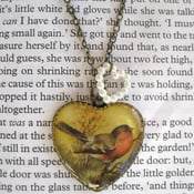 Image of Victorian robin necklace