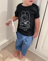 Kids Black bunny Shirt