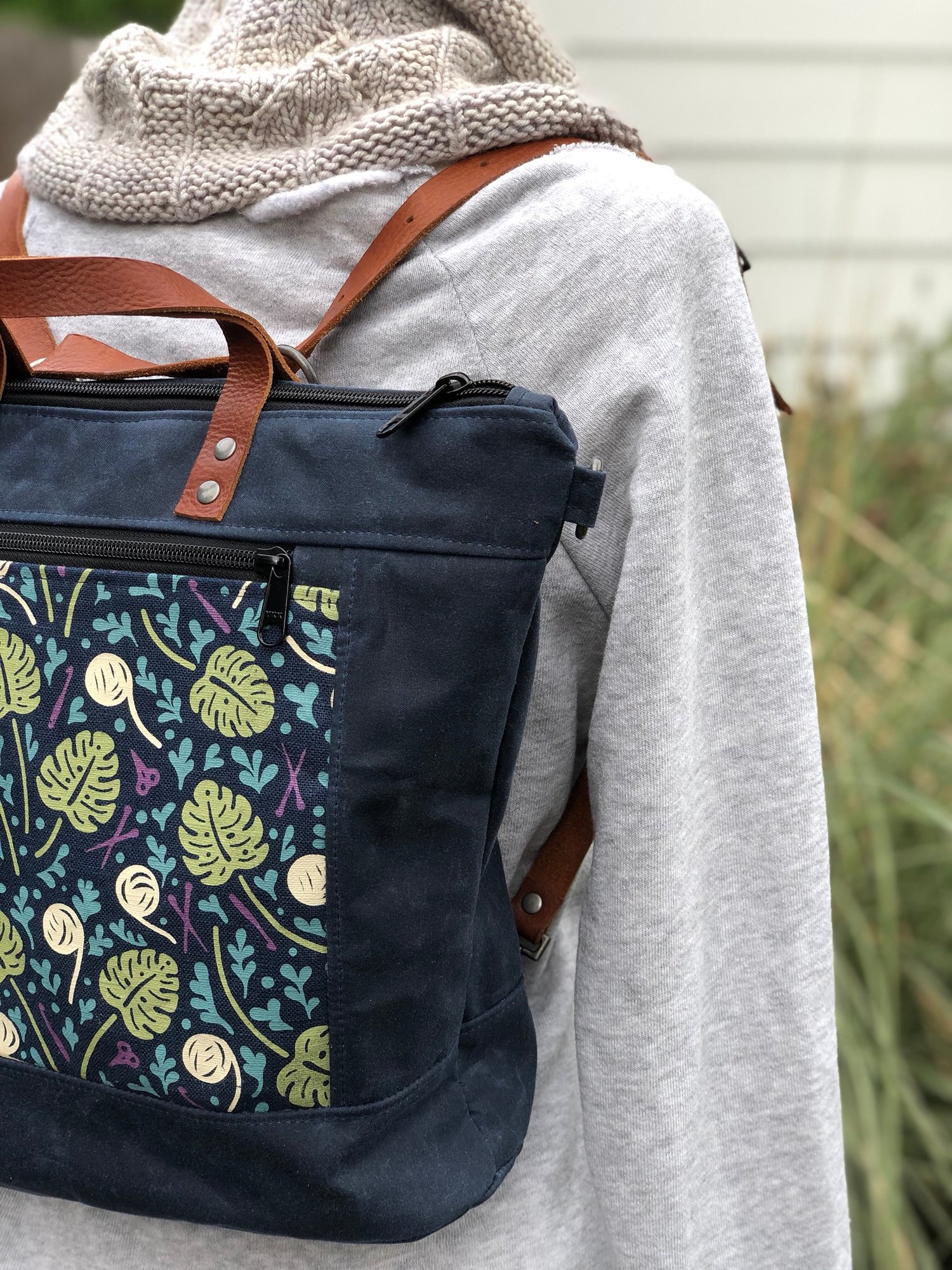 Image of Plant/Fiber Lady Convertible Bag