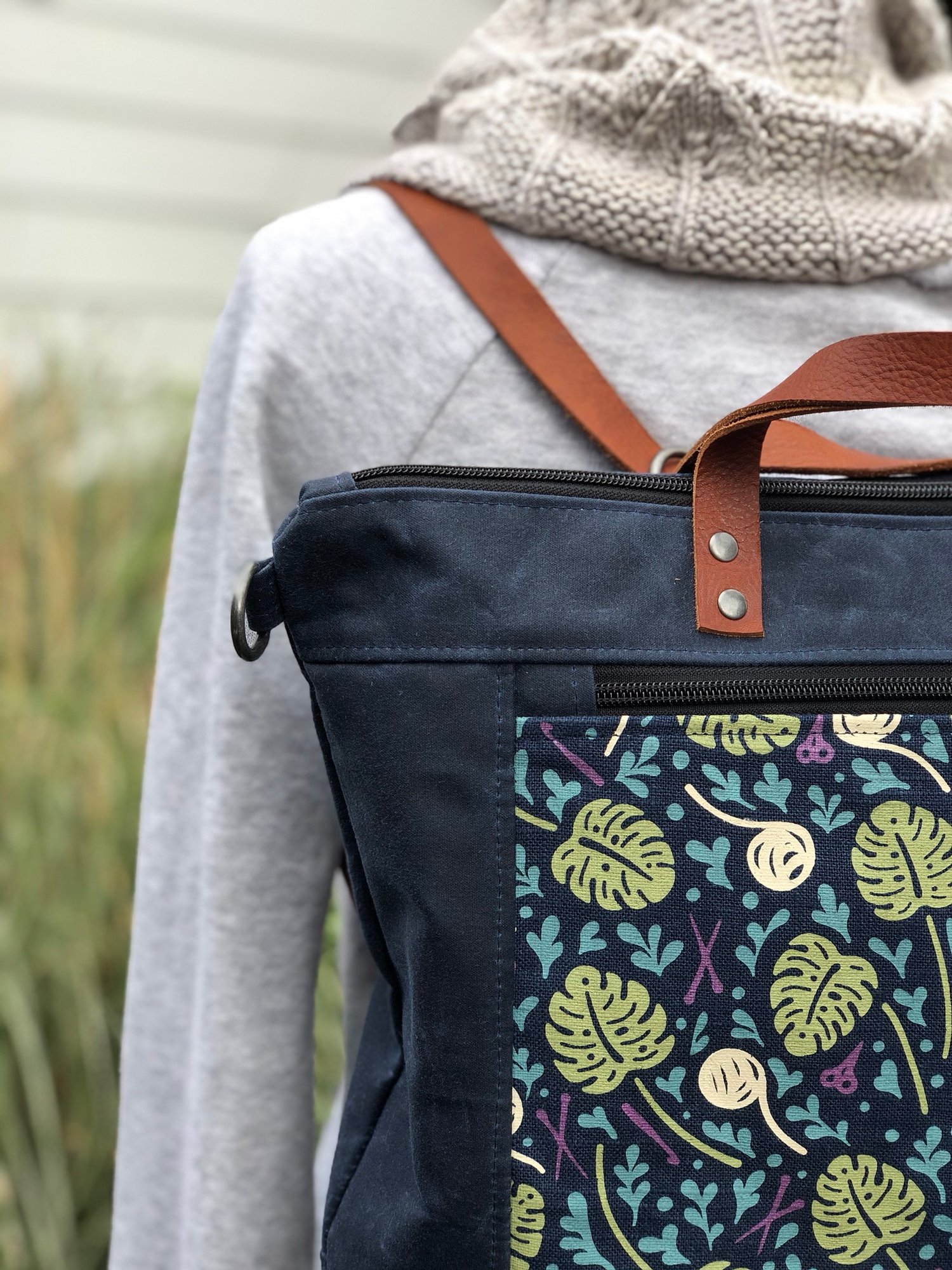 Image of Plant/Fiber Lady Convertible Bag