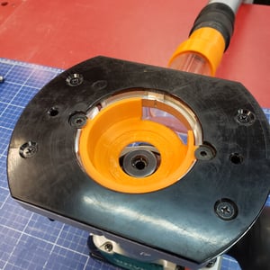 Image of MAKITA PLUNGE ACCESSORIES: DUSTDOME, HEAVYWEIGHT, DUST PORT