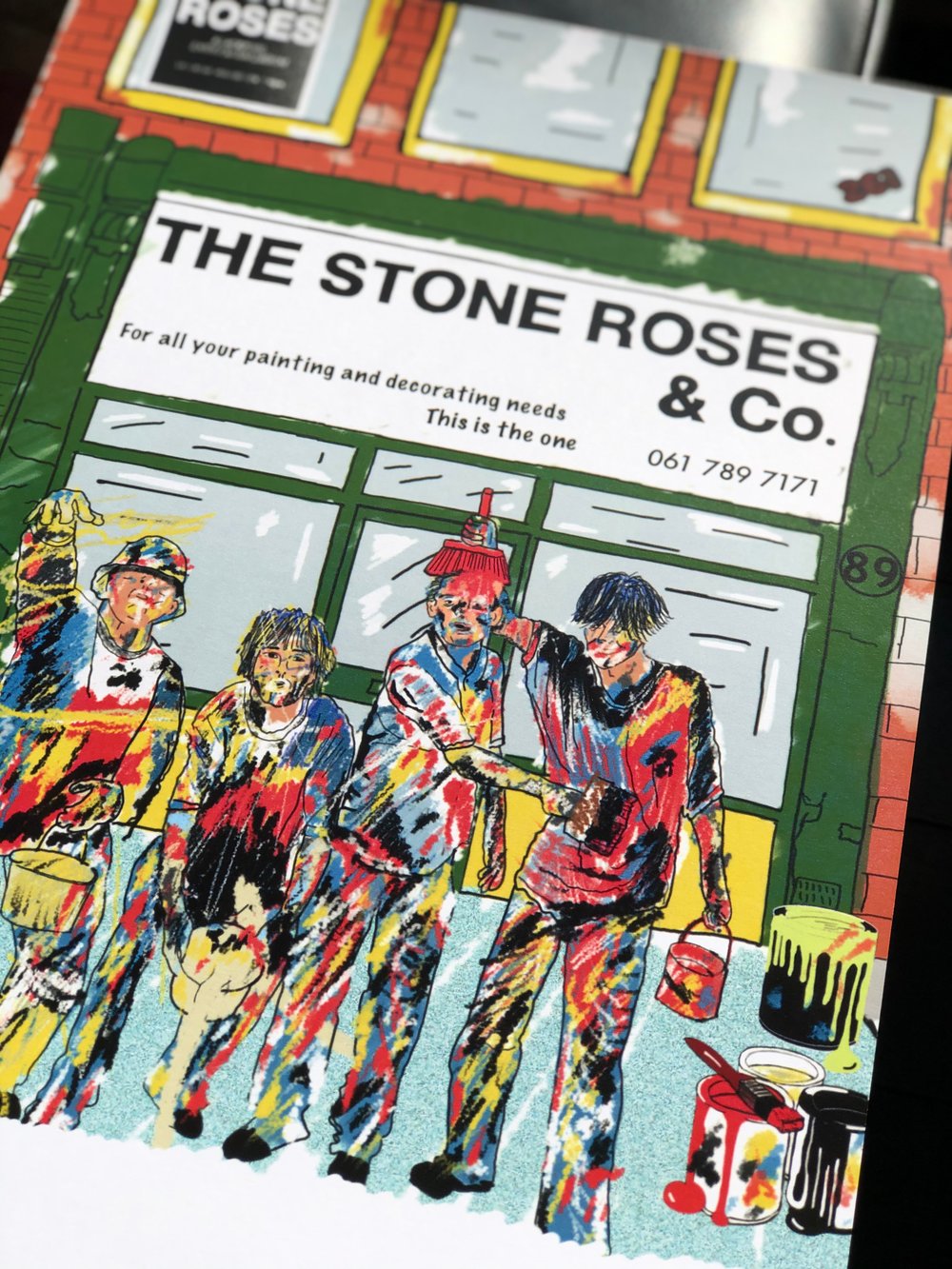 The Stone Roses painters and decorators 