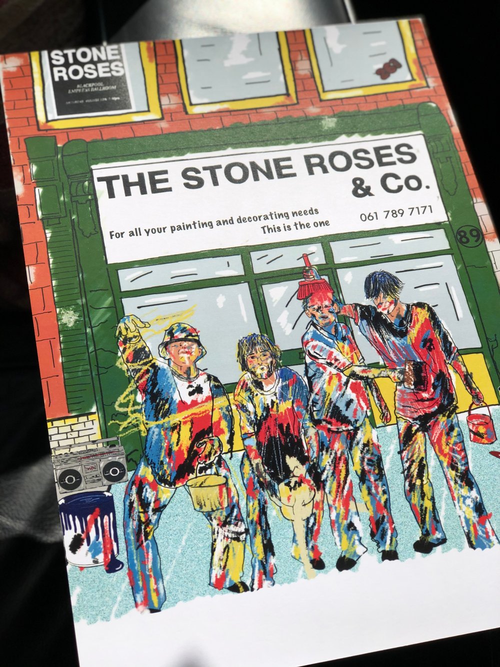 The Stone Roses painters and decorators 