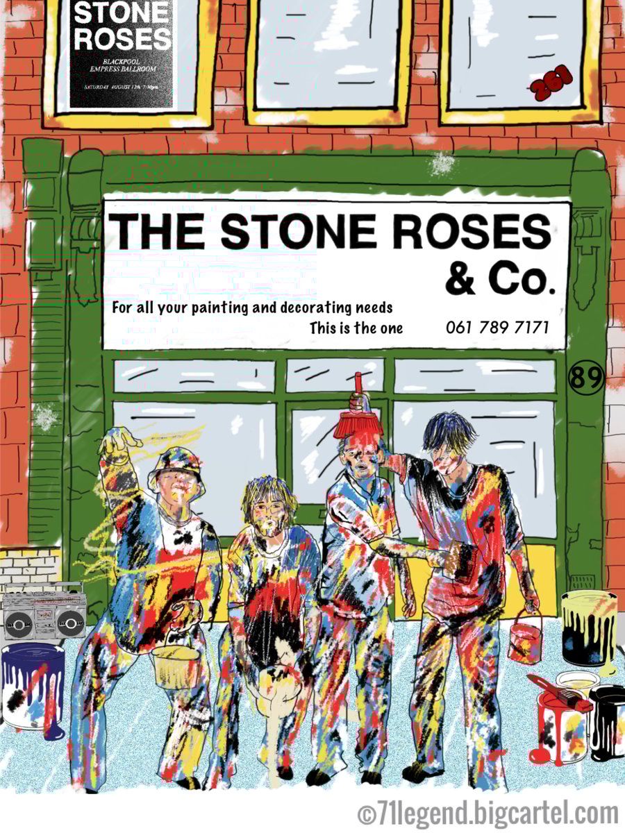 The Stone Roses painters and decorators | 71MANC