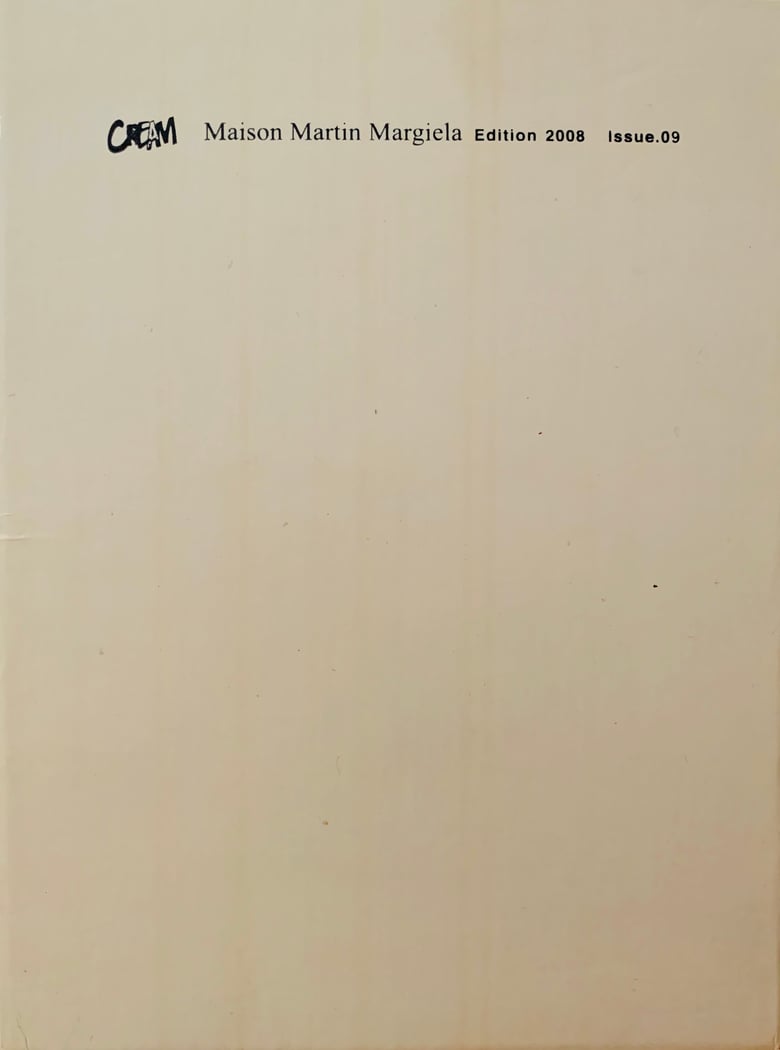 Image of (Maison Martin Margiela)(CREAM Issue.9)(Edition 2008)