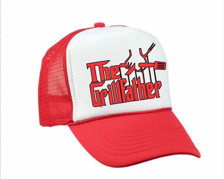 Image of The “Grillfather” Trucker Hat 