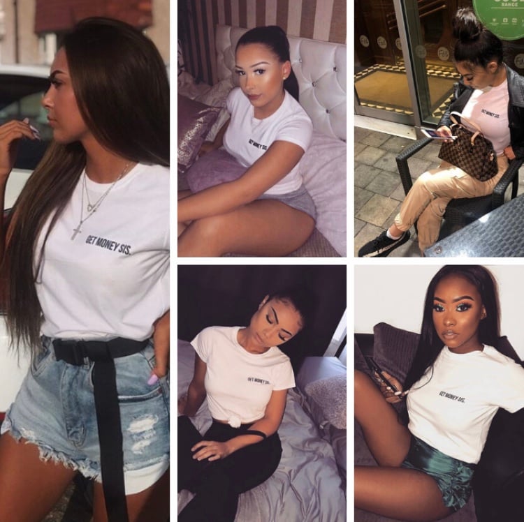 Image of Get money sis shirt