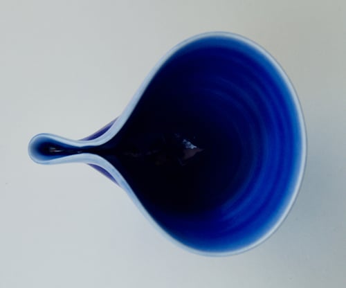 Image of Blue Espresso Pinch Cup