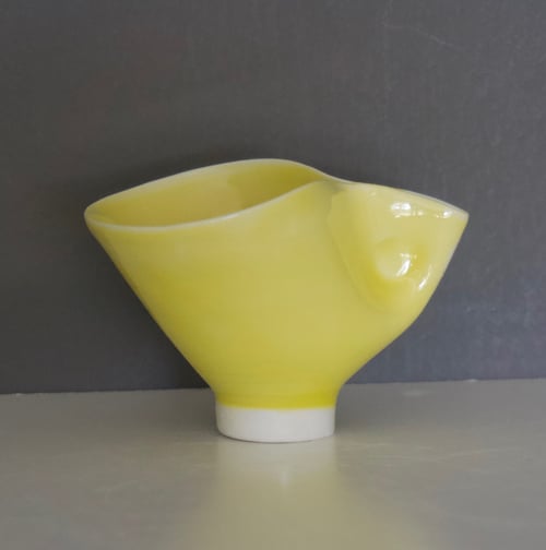 Image of Yellow Espresso Pinch Cup