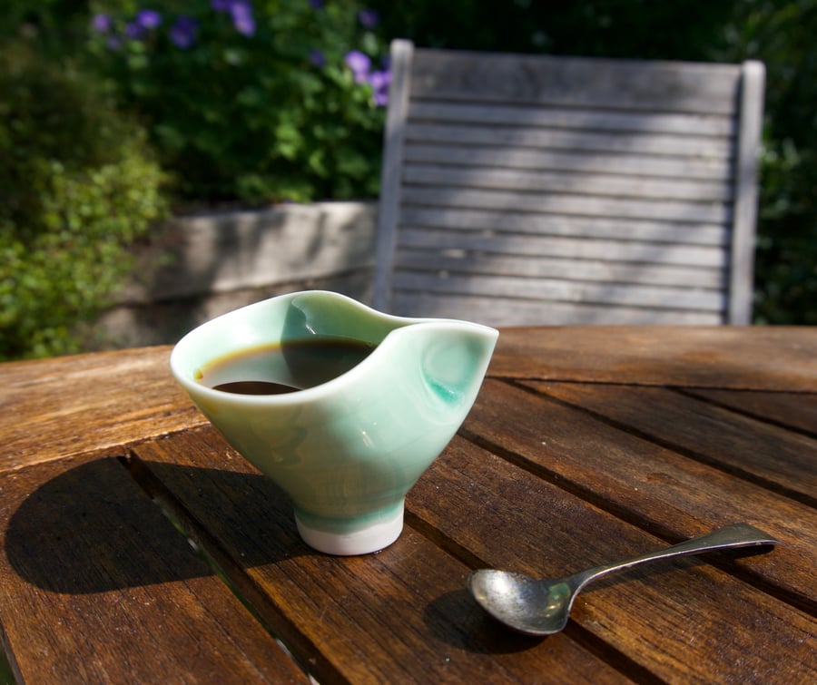 Image of Green Espresso Pinch Cup