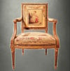 Pair of 18th C French Giltwood Chairs