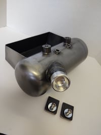 Image 1 of Tinworksinc Softail Bobber/Shovelhead/Side fill Oil Tank,Battery Box