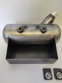 Image 3 of Tinworksinc Softail Bobber/Shovelhead/Side fill Oil Tank,Battery Box