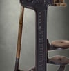19th C Steel and Brass French Wine Corker