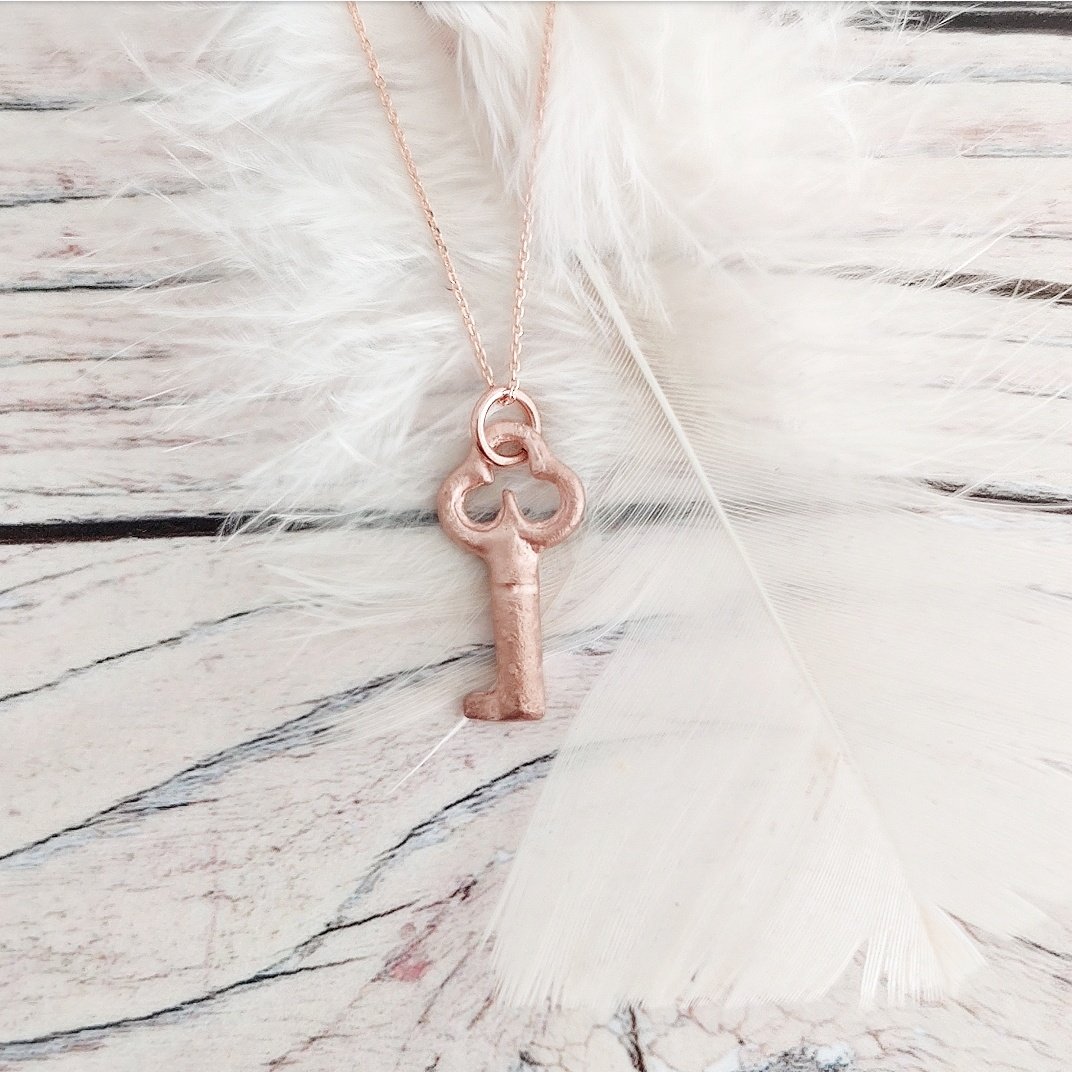 Porcelain Key necklaces