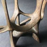 Image 4 of Bronze Five-Arm Brutalist Candlestick