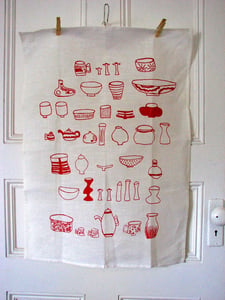 Image of Tea Towel Potter's Daugher 100% Linen