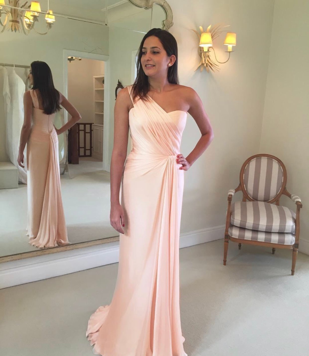 mother of the groom dresses blush pink