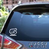 Scimunito Car Decal