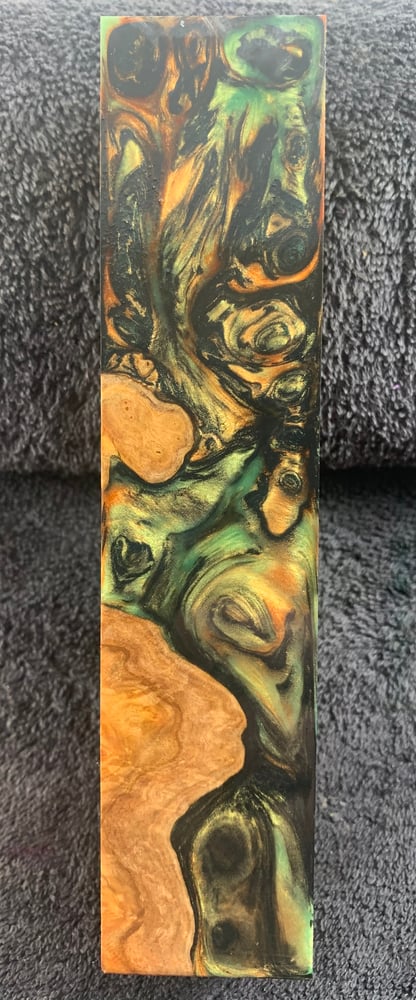 Image of Clear Stabilized Coolibah Burl Hybrid Blank