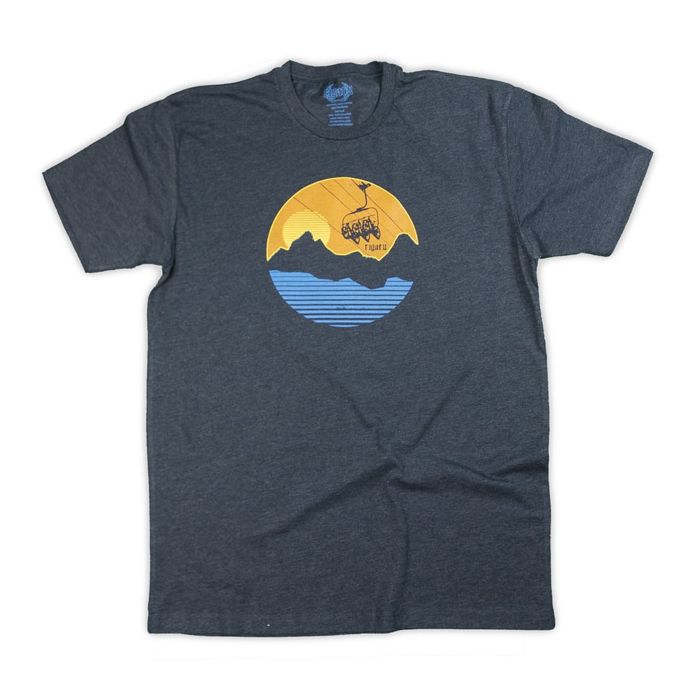 Image of "Chairlifted" Men's - Midnight Navy