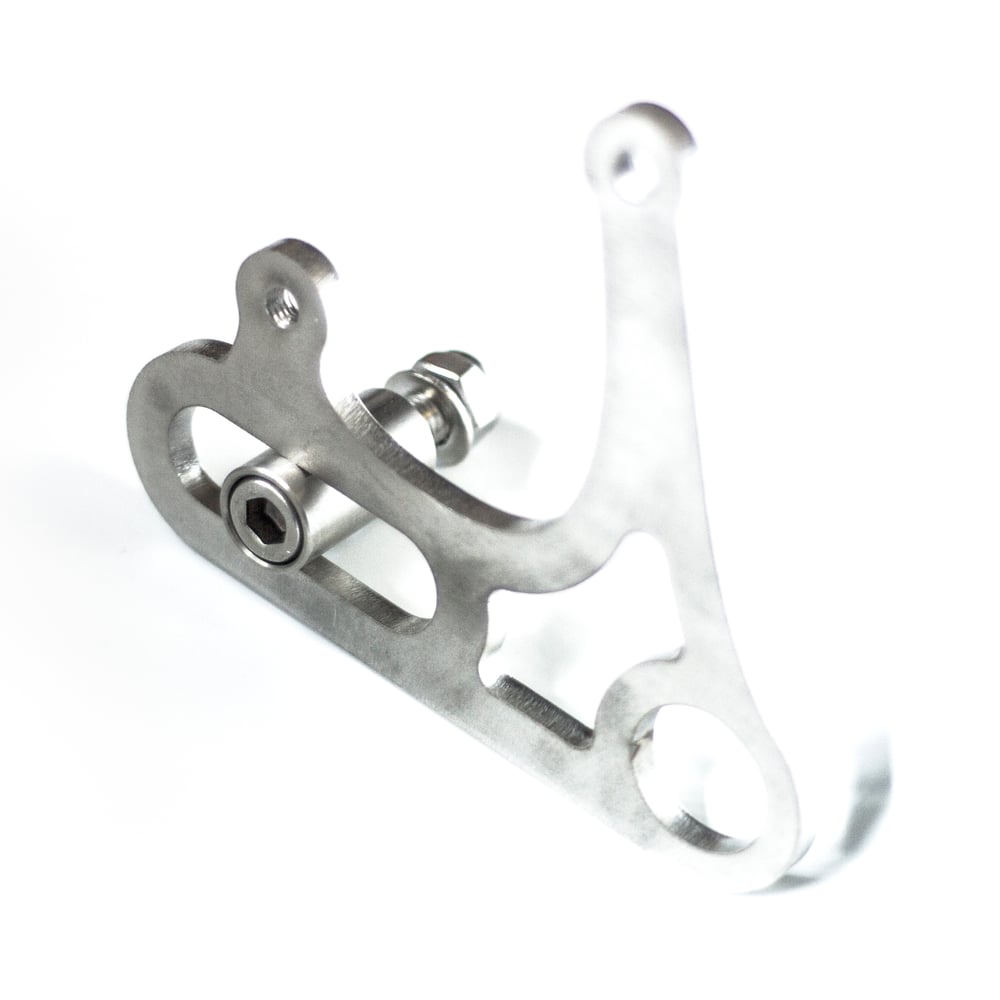 Steering stops / swing arm anchor