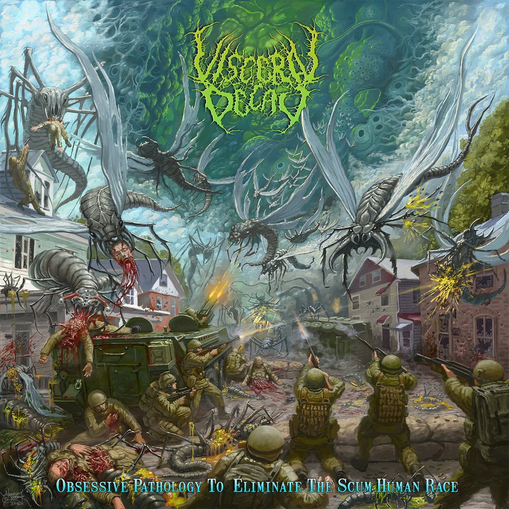 Image of Visceral Decay - Obsessive Pathology To Eliminate The Scum Human Race CD