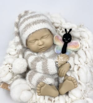 Image of rainbow butterfly lovey